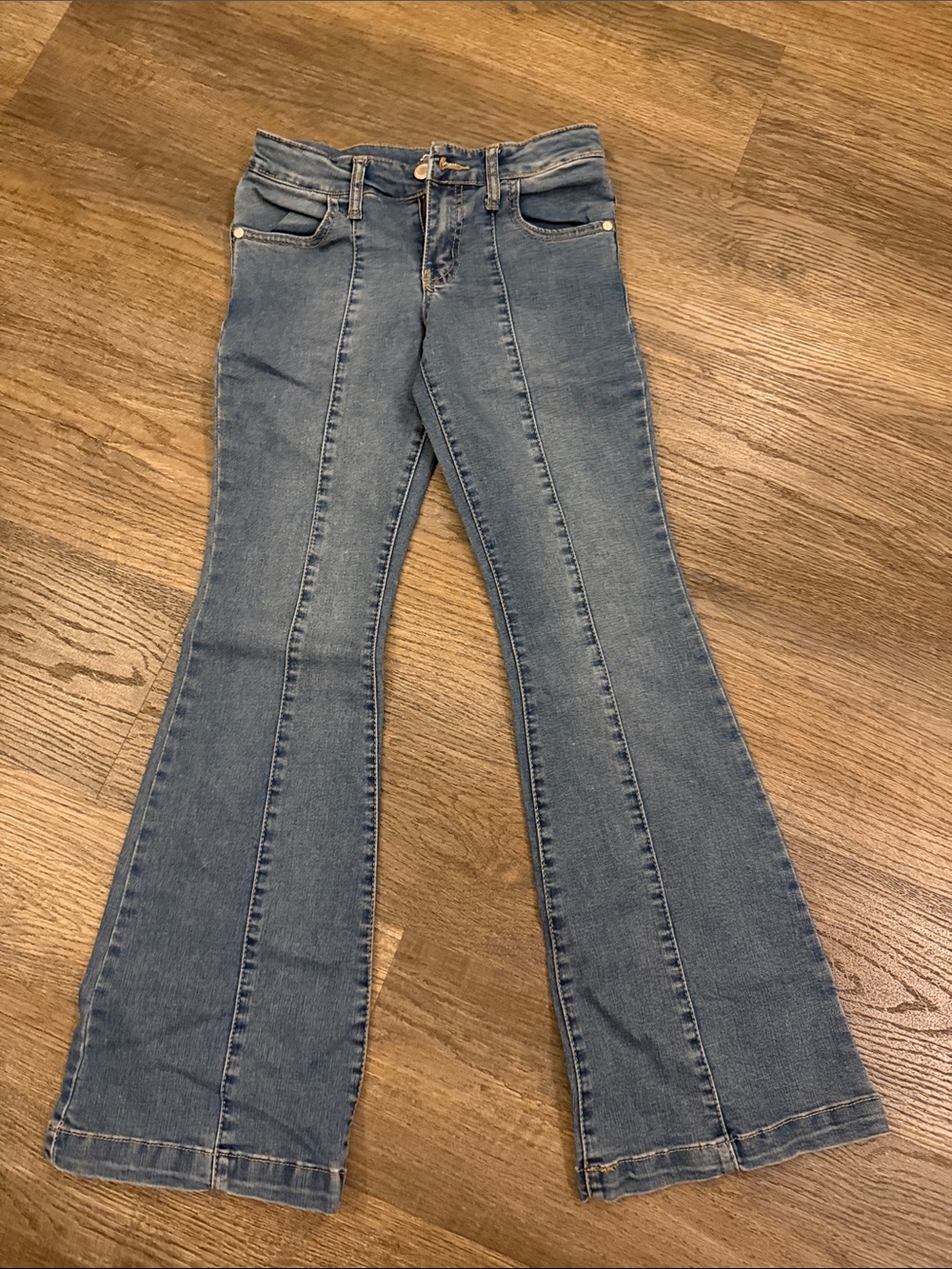 art class Girls Light Blue Flared Jeans
